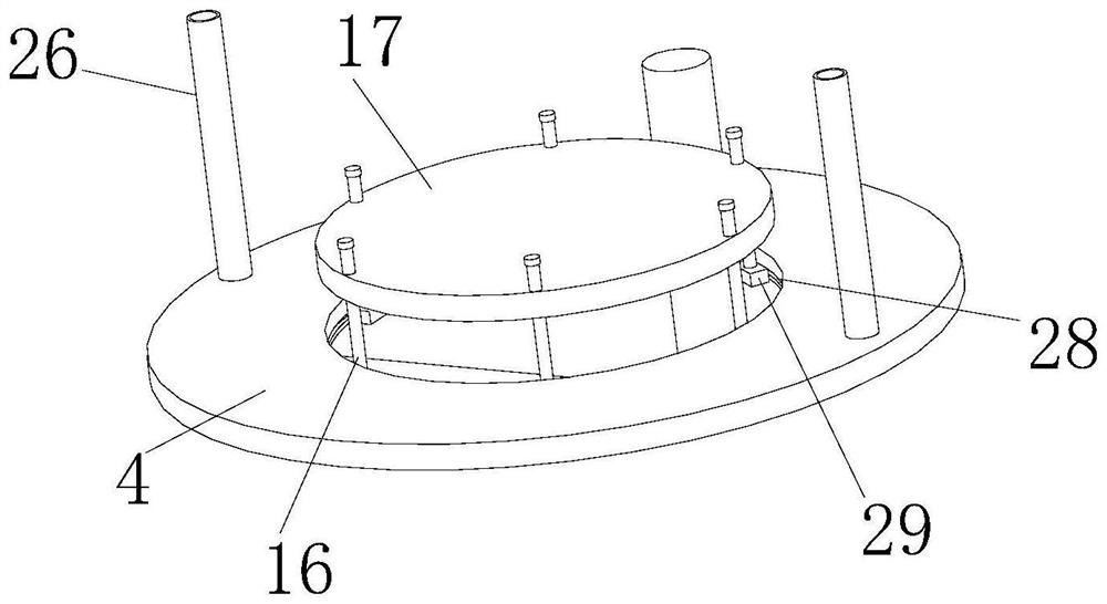 Multi-section inflow sewage treatment equipment and treatment process thereof