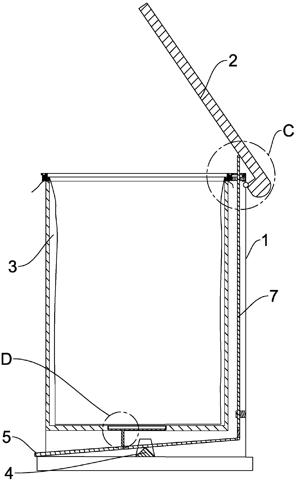 Anti-odor garbage barrel