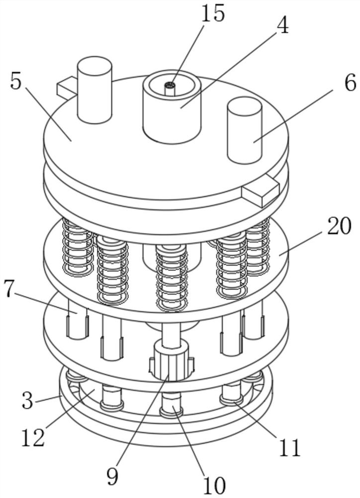 Intelligent machining equipment for ends of silicon carbide ceramic roller bars and roller bar machining process