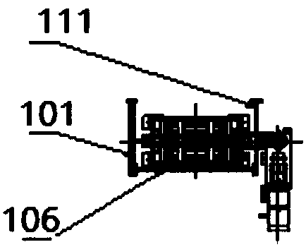 A hoist for a shuttle