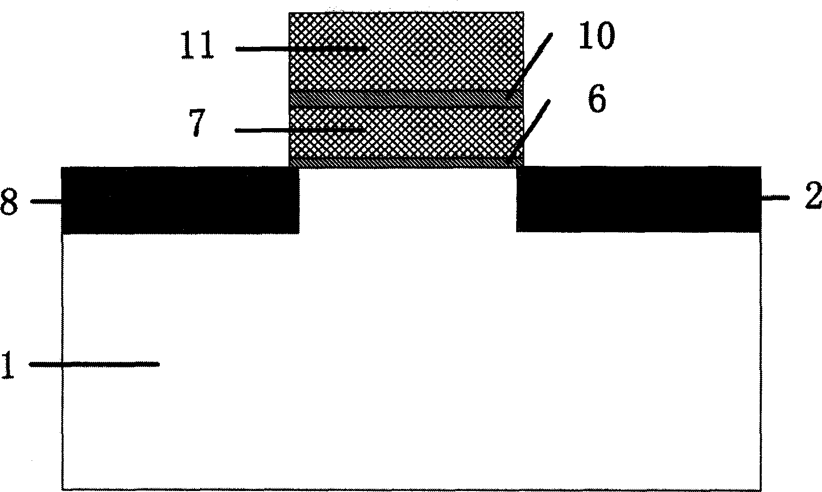 Flash memory structure and its preparation method