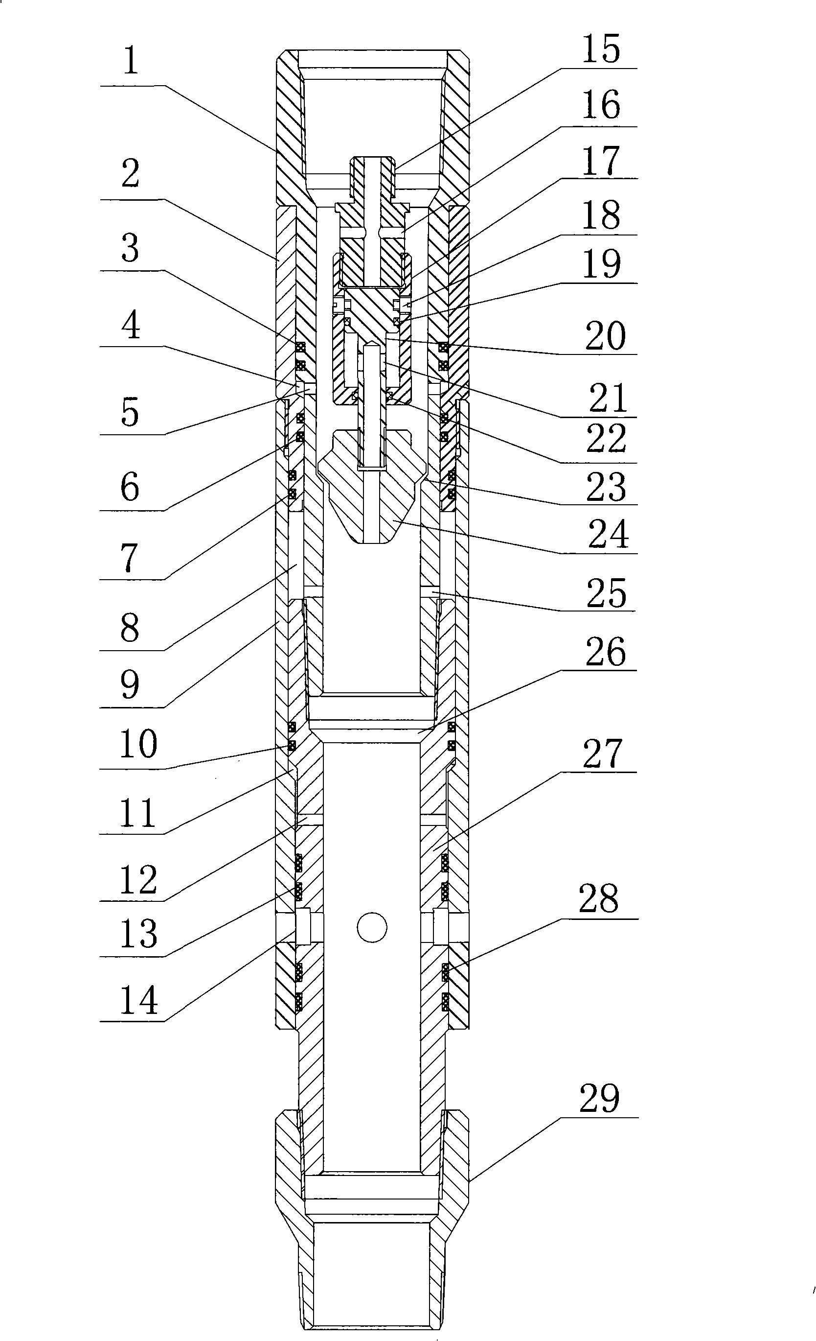 Hydraulic switch sliding bush