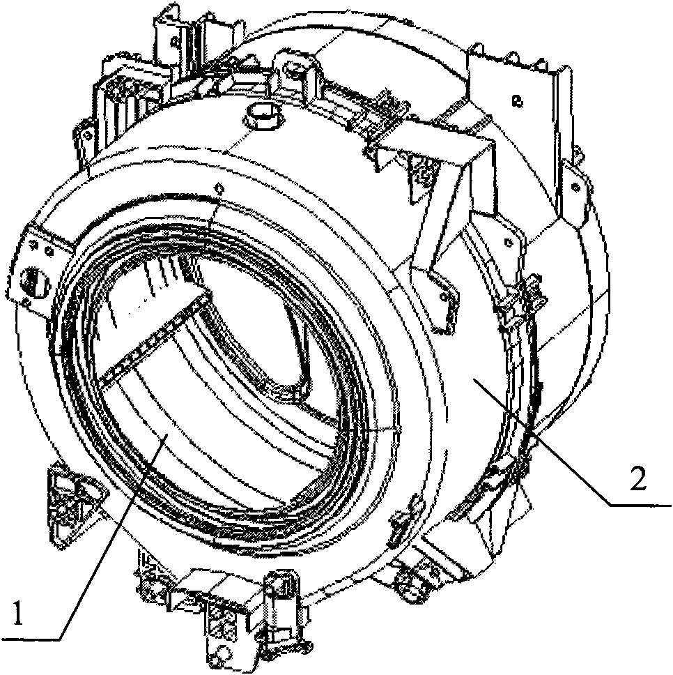 Washing machine with self-cleaning function