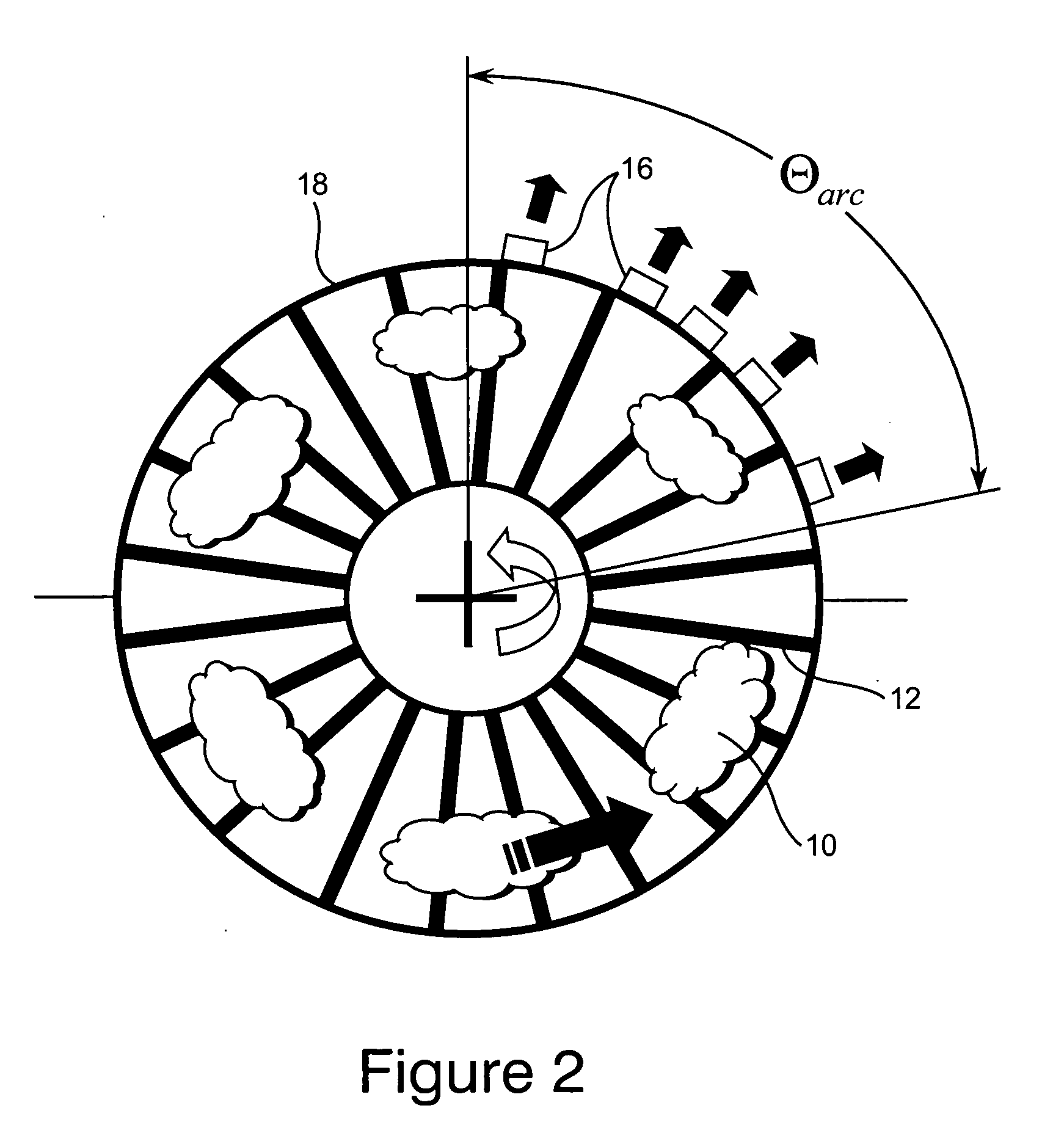 Asymmetric compressor air extraction method