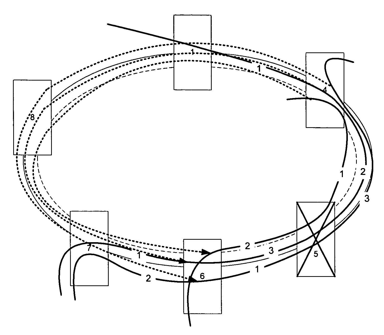 Method and apparatus for determining protection transmission unit allocation