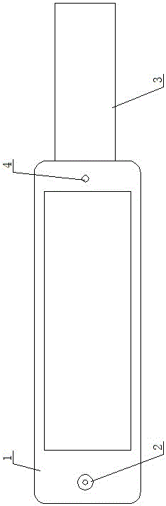 Hand-held metal detector with emergency calling function and metal detection method