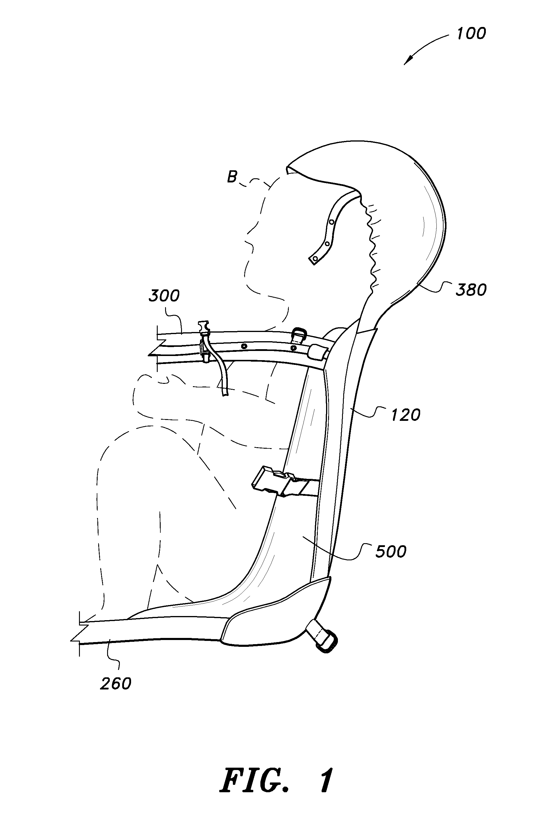 Modular baby carrier