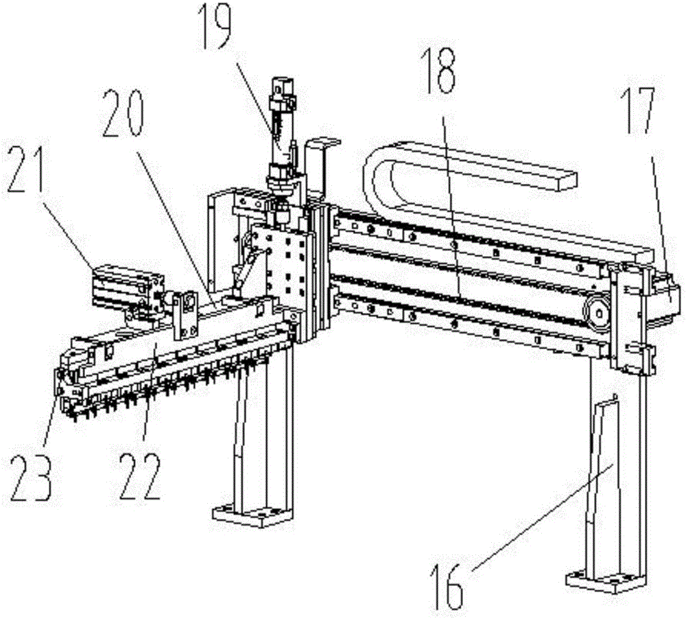 Automatic assembling machine of inductor