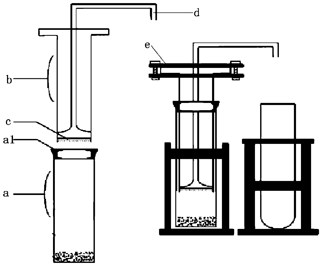 Pretreatment device for multiple samples for continuous flow analysis and application method of device