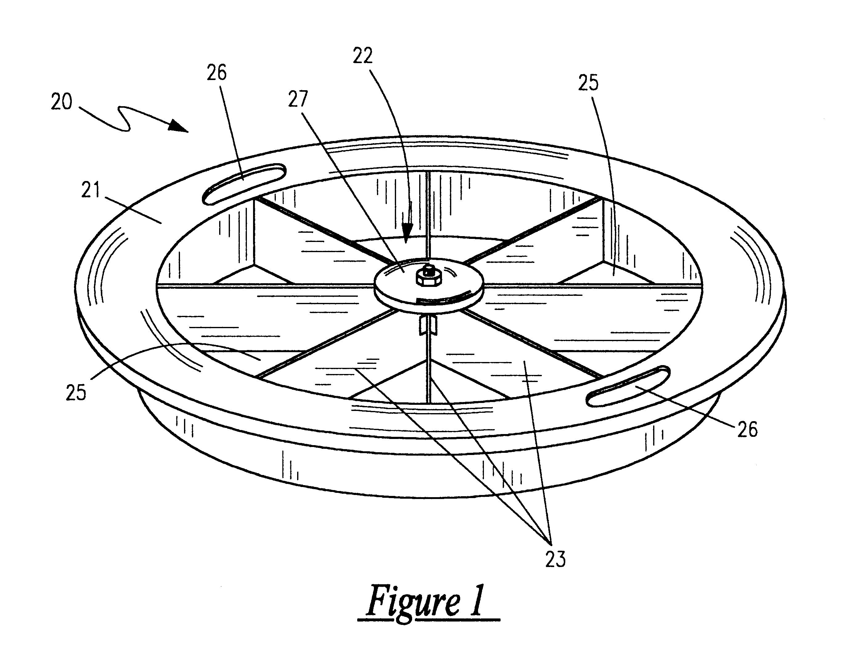 Even-slice pizza cutter