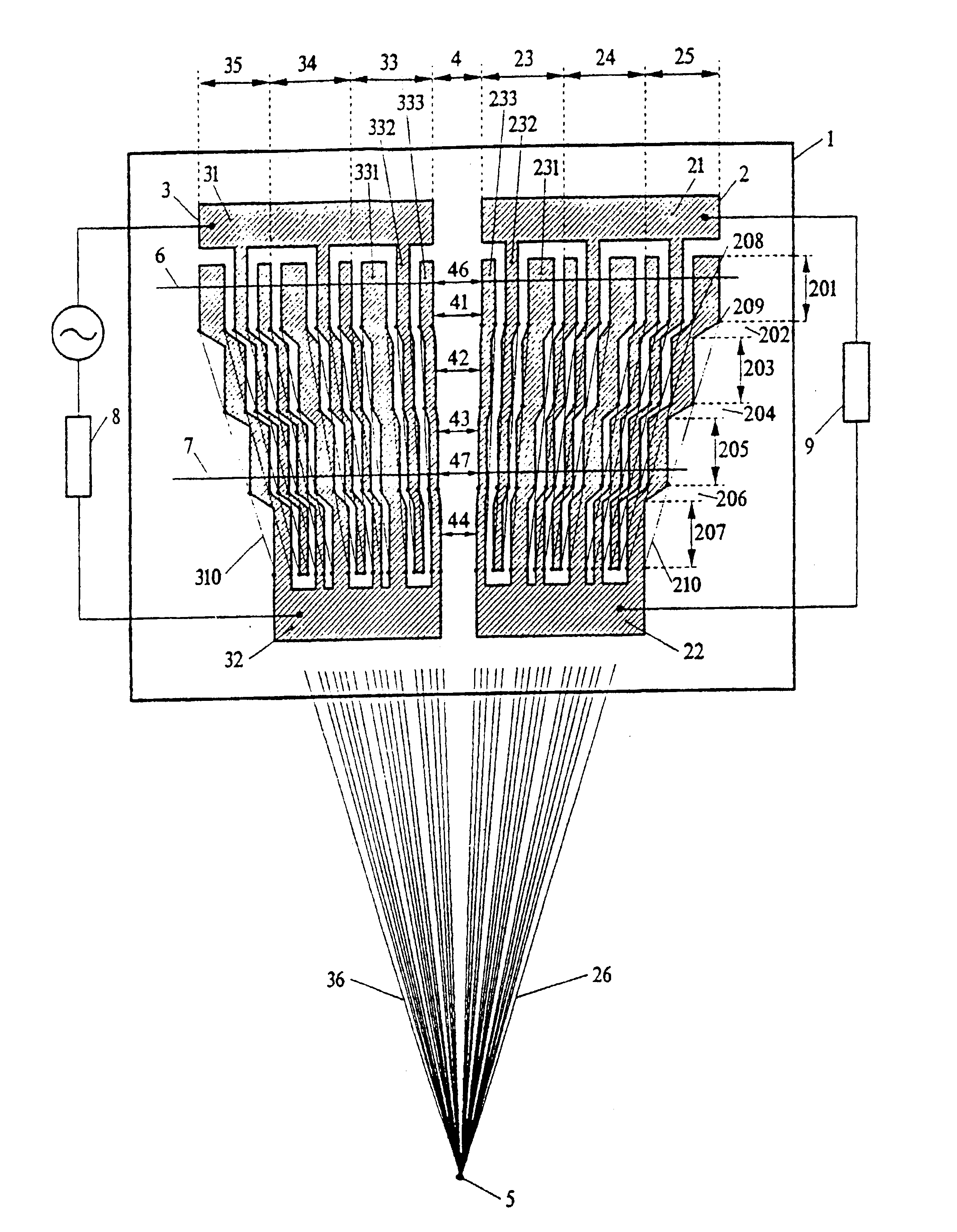 Surface acoustic wave filter