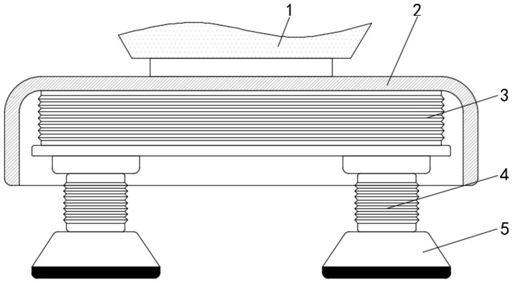 Efficient anti-seismic support for cable based on stability improvement