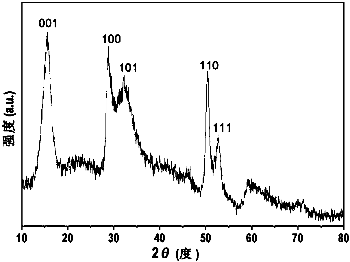 High-capacity potassium ion battery negative electrode material and preparation method and application thereof