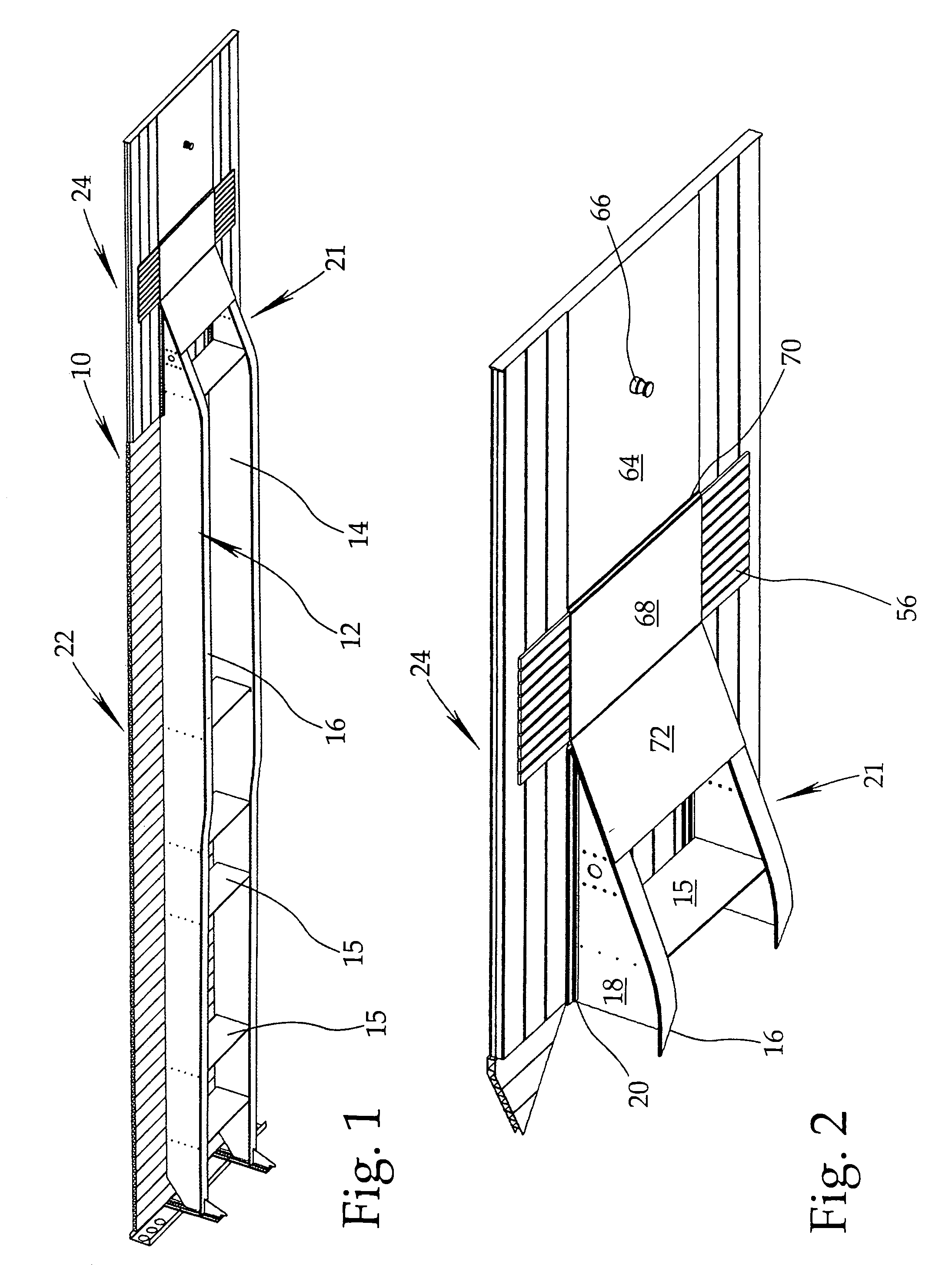 Trailer floor