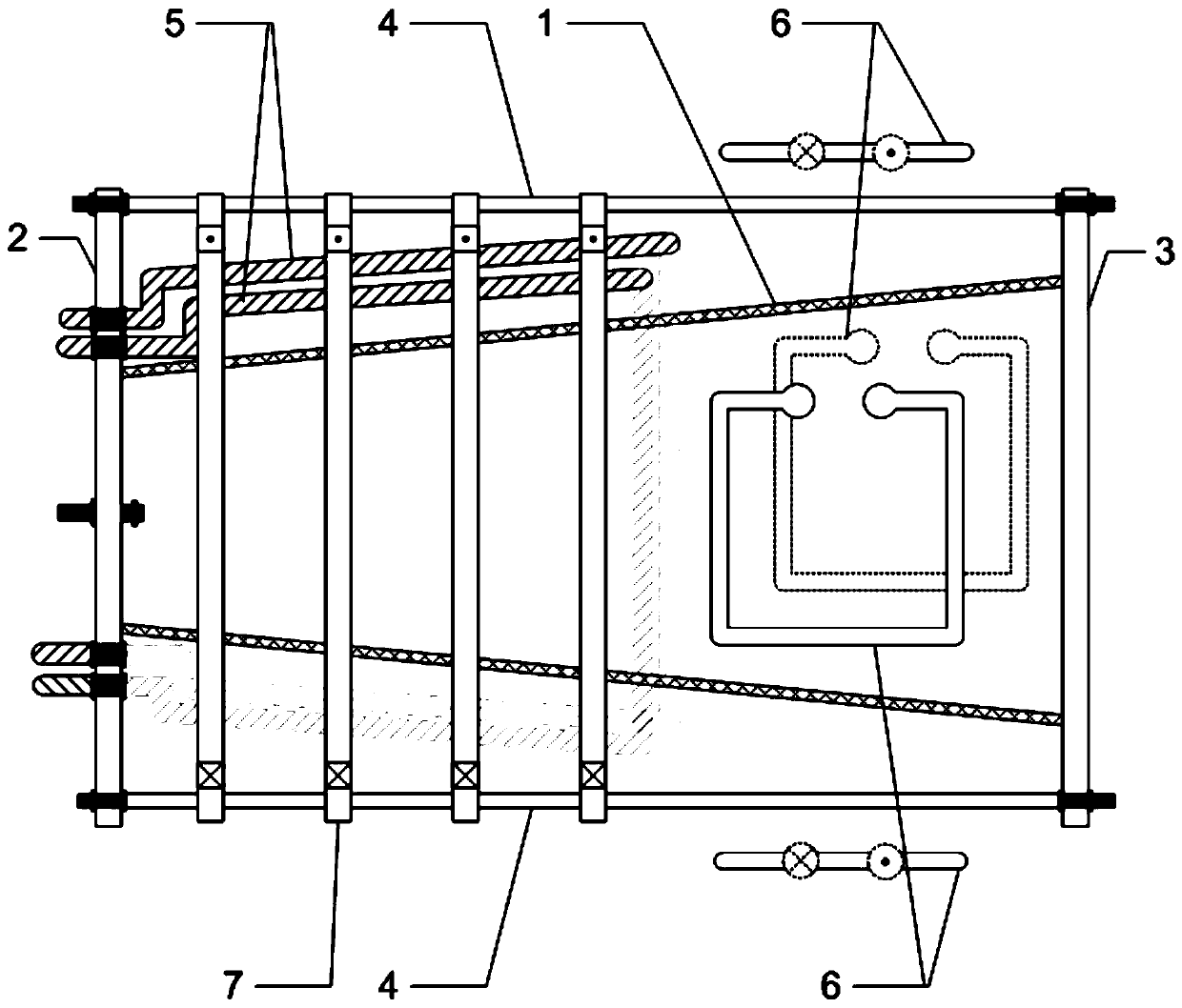 High-density plasma jet generating device based on reversed field configuration structure of current driving technology