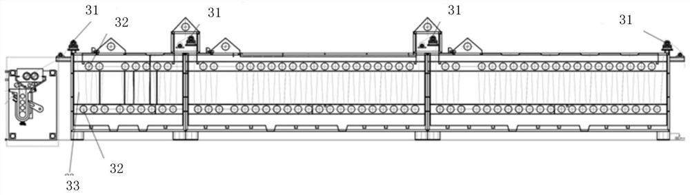 Silk fabric dyeing method and equipment