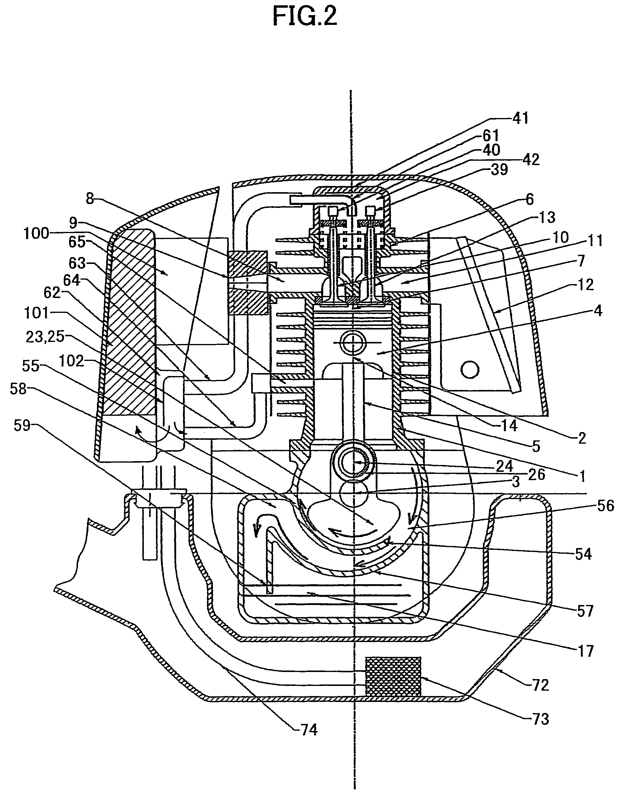 Engine lubrication method