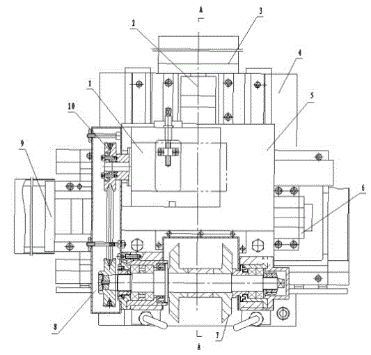 Novel numerical control grinding wheel dressing device