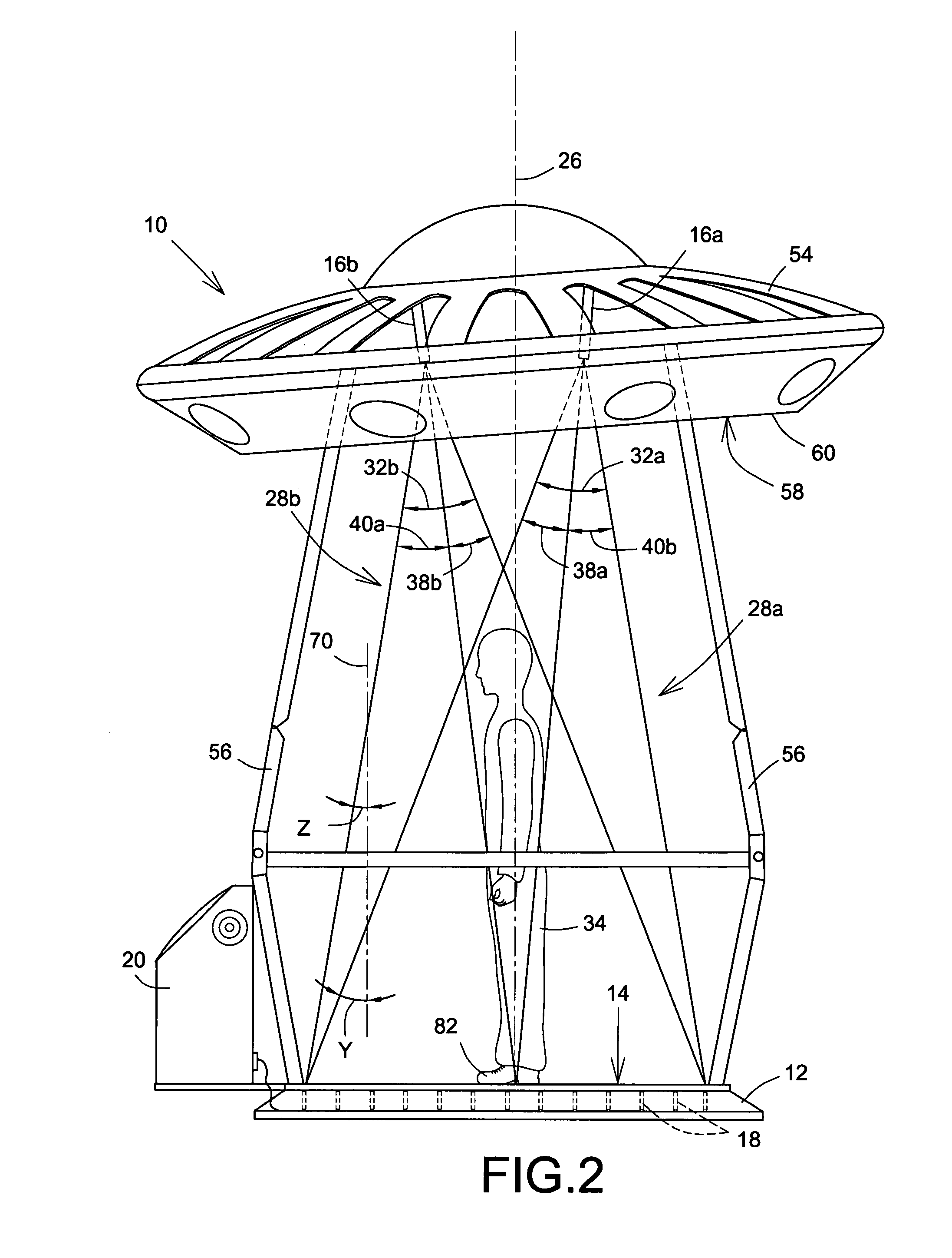 Interactive image projection system and method