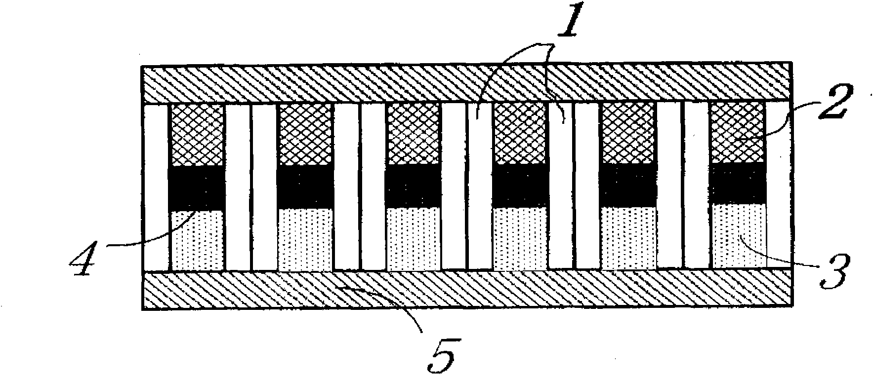 Hybrid minitype super capacitor based on organic electrolyte and manufacturing method thereof