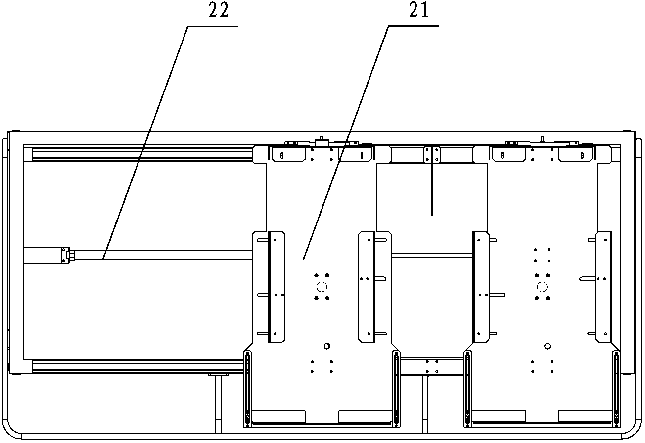 Secondary packing machine of woven bags