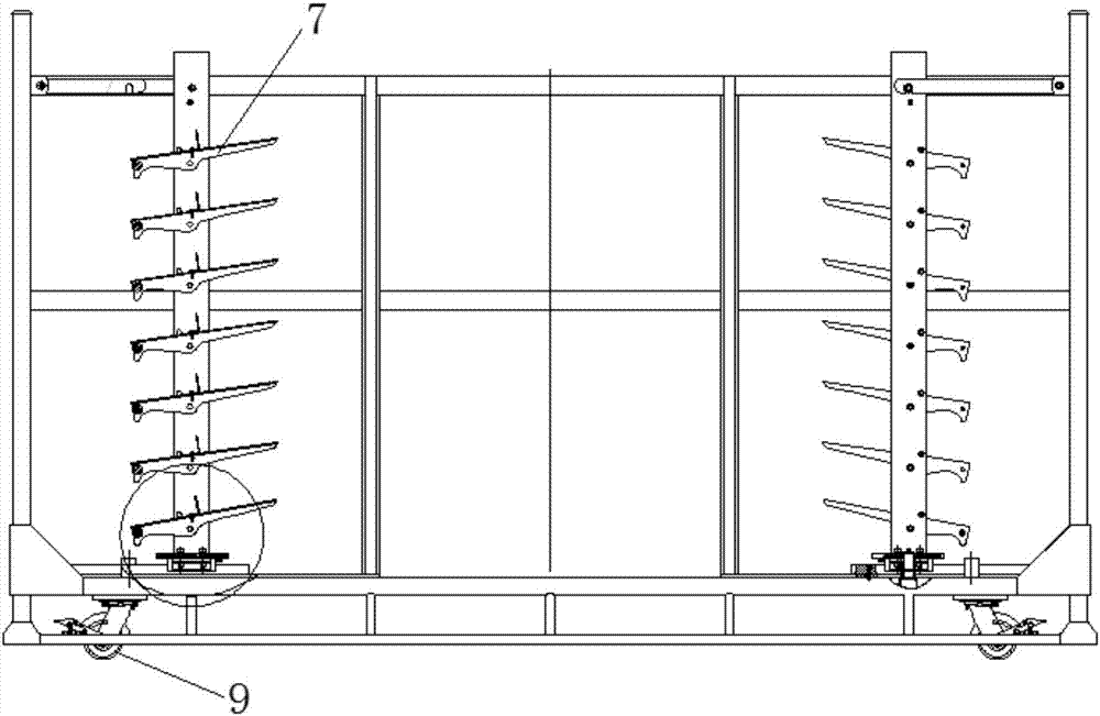 Supporting member for supporting roof, structure and method