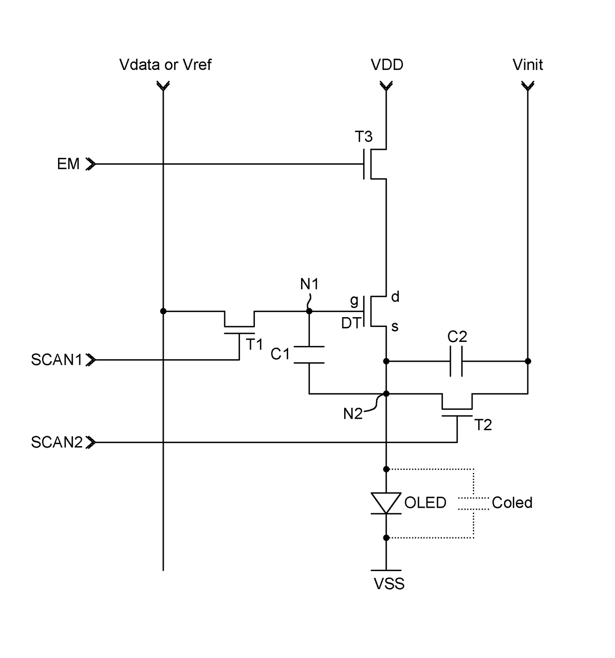 Organic light emitting diode display device