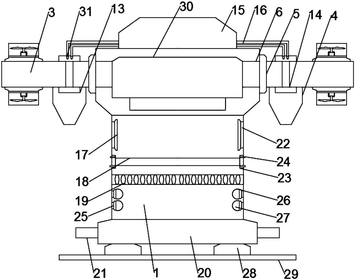 Environment-friendly air purifying system for household toilet