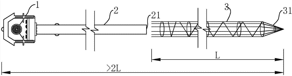 Method for effectively inserting long spiral bored pile with post-inserted cage into vibration pipe