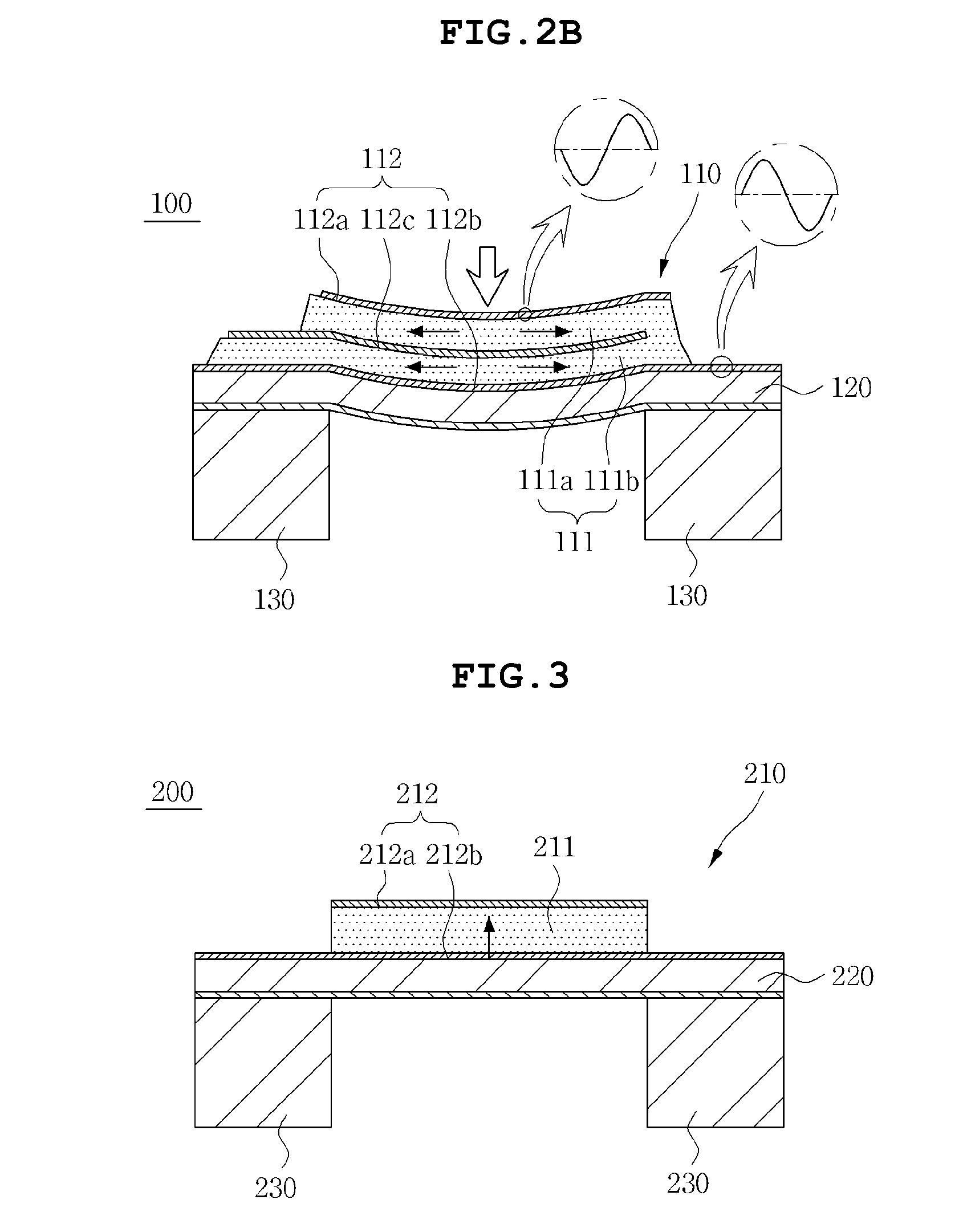 Piezoelectric actuator module and MEMS sensor having the same