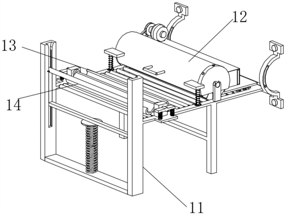 Textile printing protection device based on multiple buffering