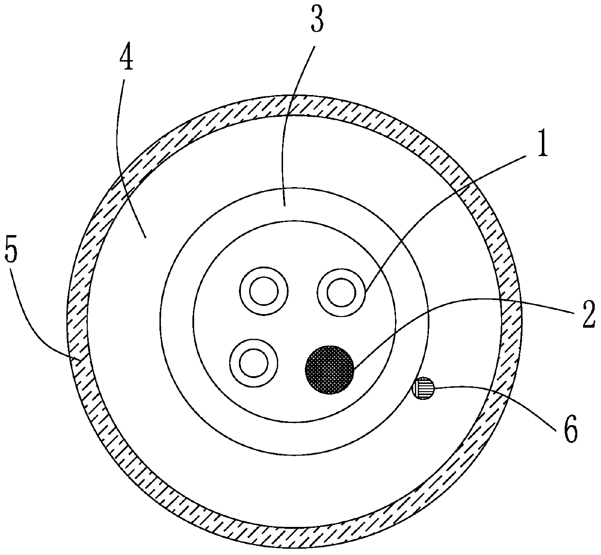 A low-friction miniature optical cable suitable for air delivery and pipe routing