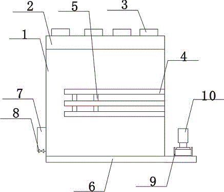 Cooling spray tower