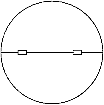 Sucker type round plastic table top capable of being divided into N (N equals to 2...16) equal parts of sectors (or sectorial rings)