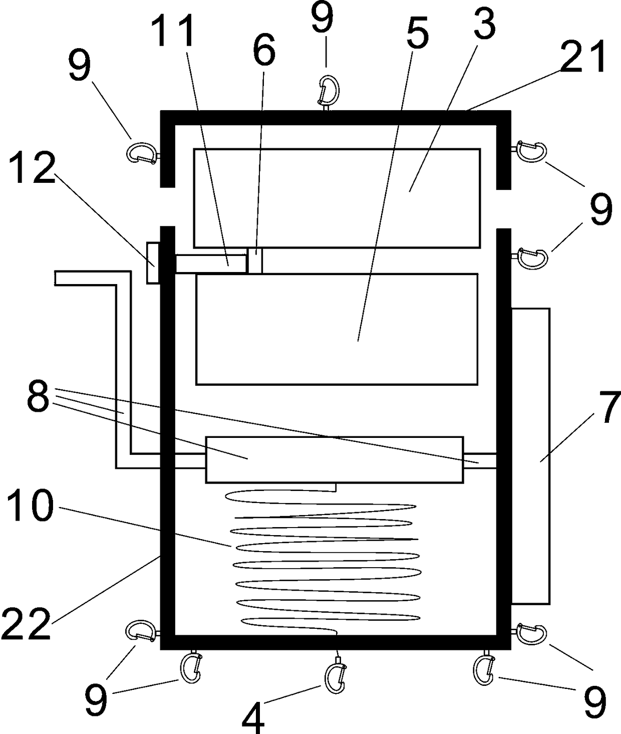 Portable overwater lifesaving device