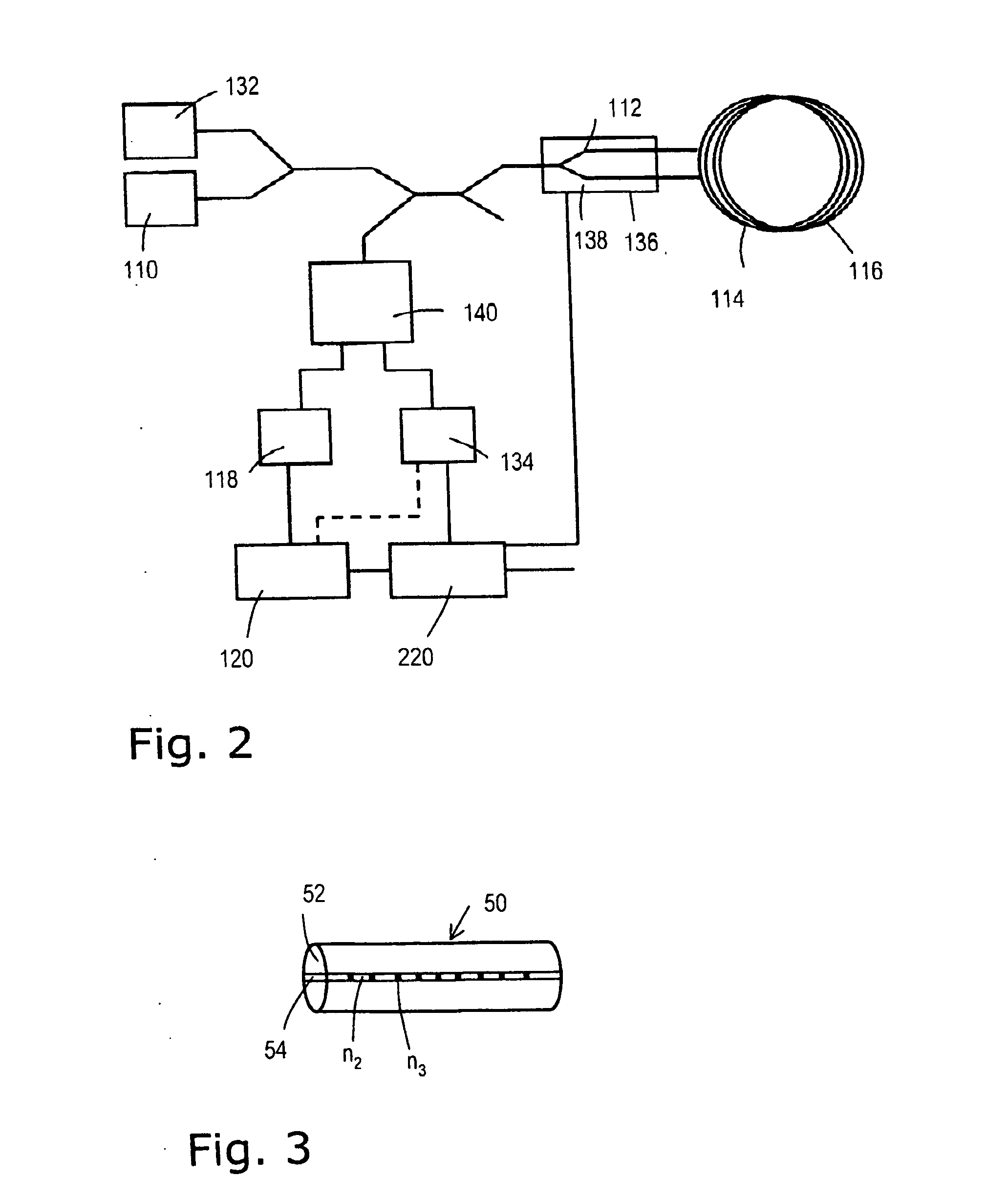 Fiber optic interferometer and method for determining physical state parameters in the interior of a fiber coil of a fiber optic interferometer