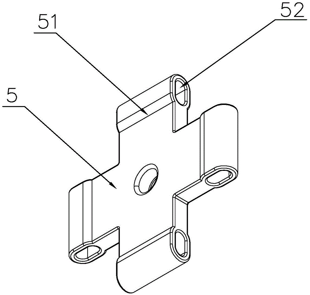 Deformable folding structure of multi-rotor type aircraft