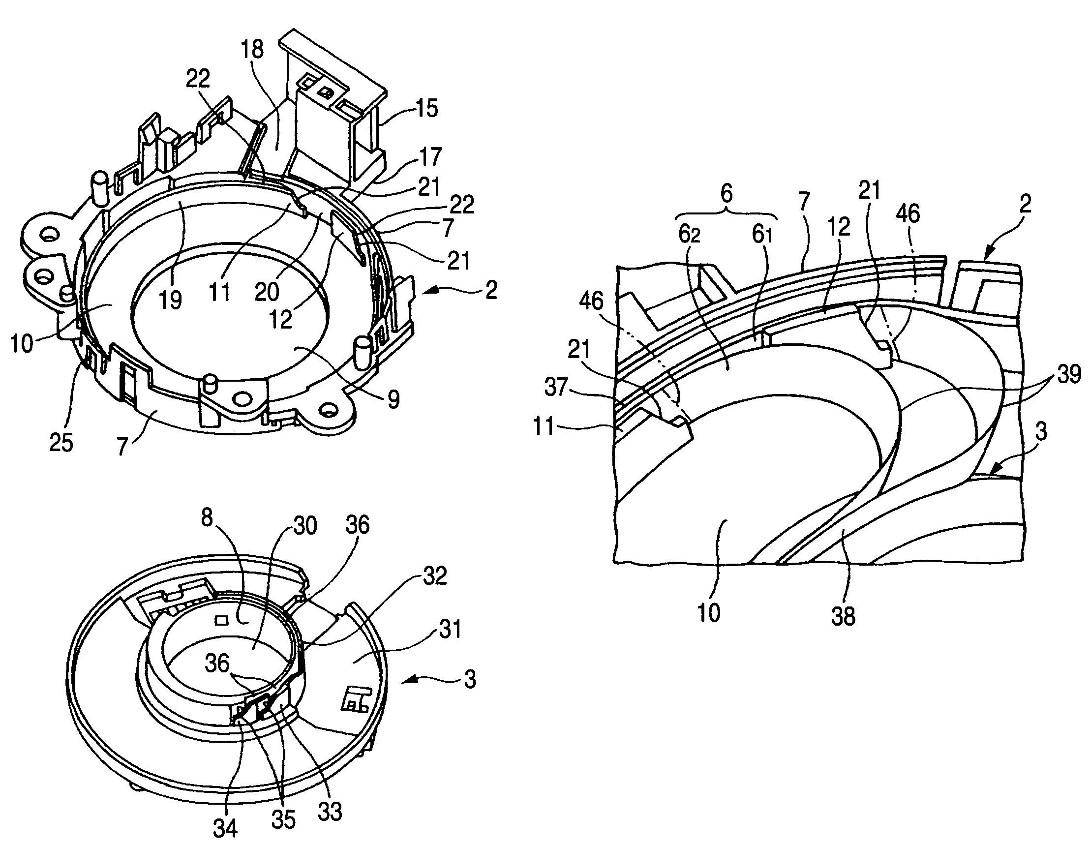 Rotary connector device