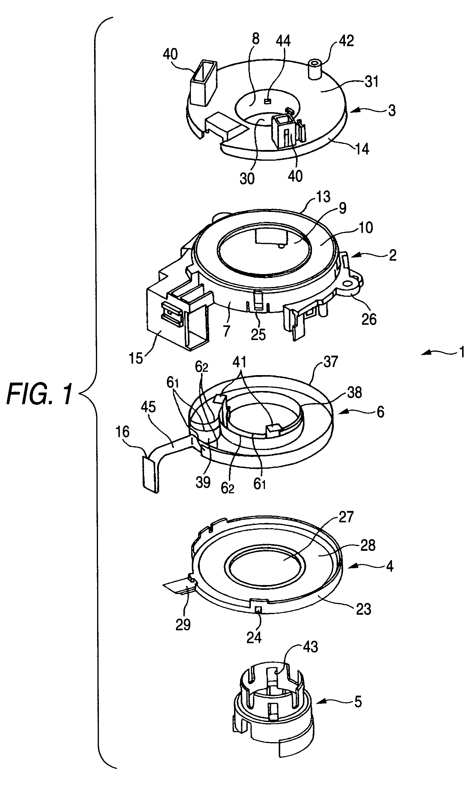 Rotary connector device