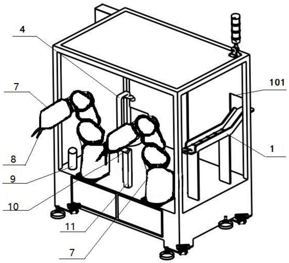 A cable tie machine and a cable tie method