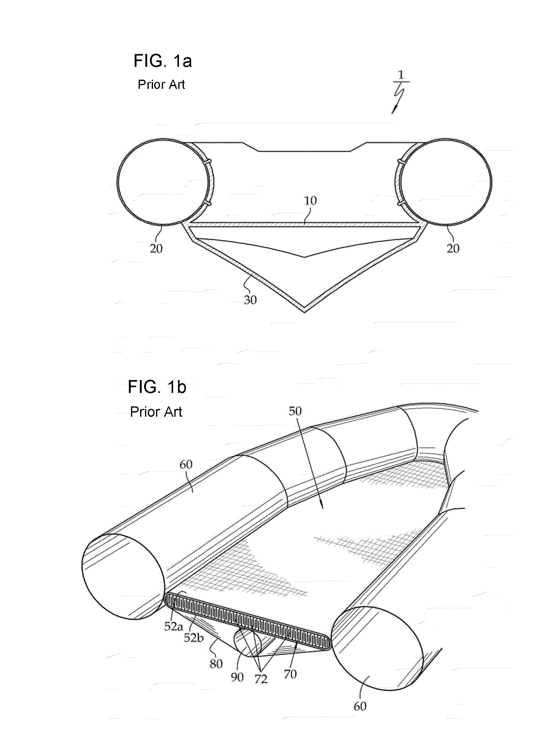 Inflatable floor for inflatable boat