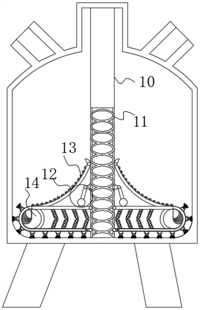 Chemical reaction kettle with automatic cleaning function