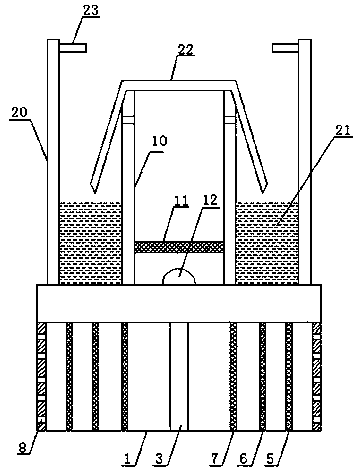 A small air purification device for purifying indoor air