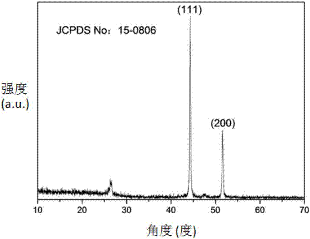 Preparation method and application of hollow magnetic Co/carbon nano tube