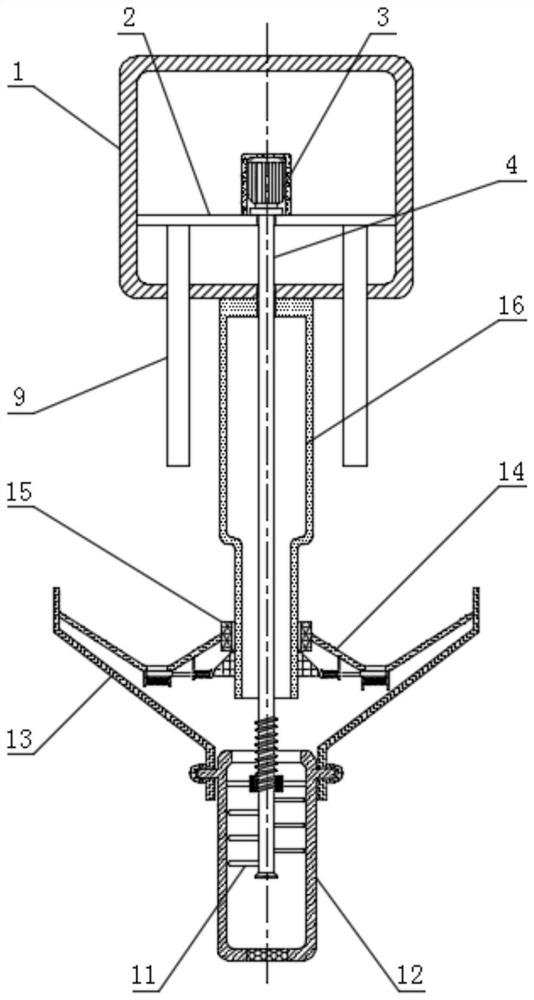 Feeding device capable of recycling excess feed for aquaculture