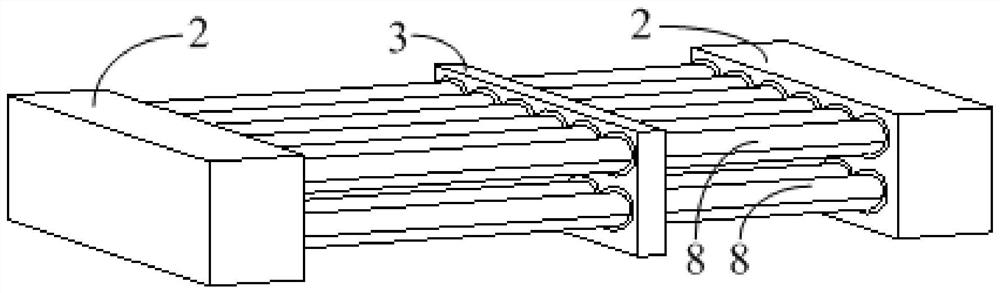 Shock-absorbing and cushioning packaging device