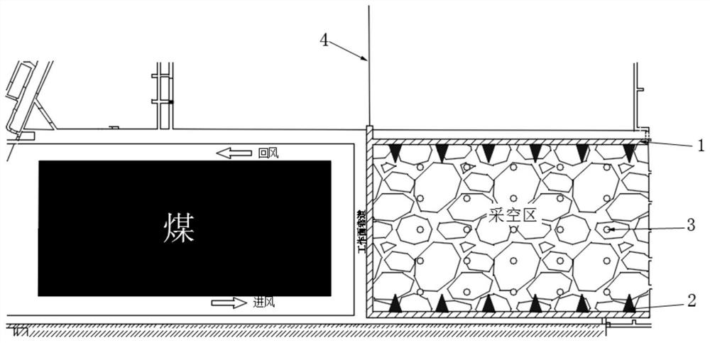 Transparent monitoring system and method for mine fire