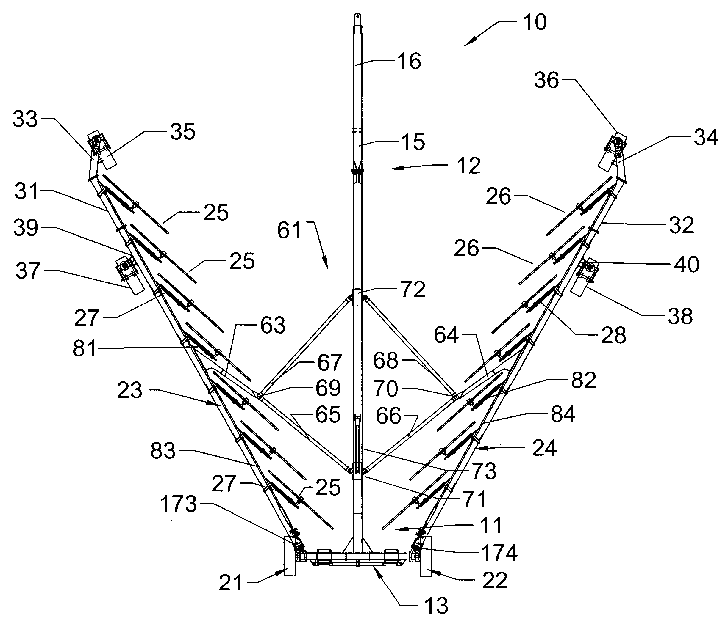 V-rake