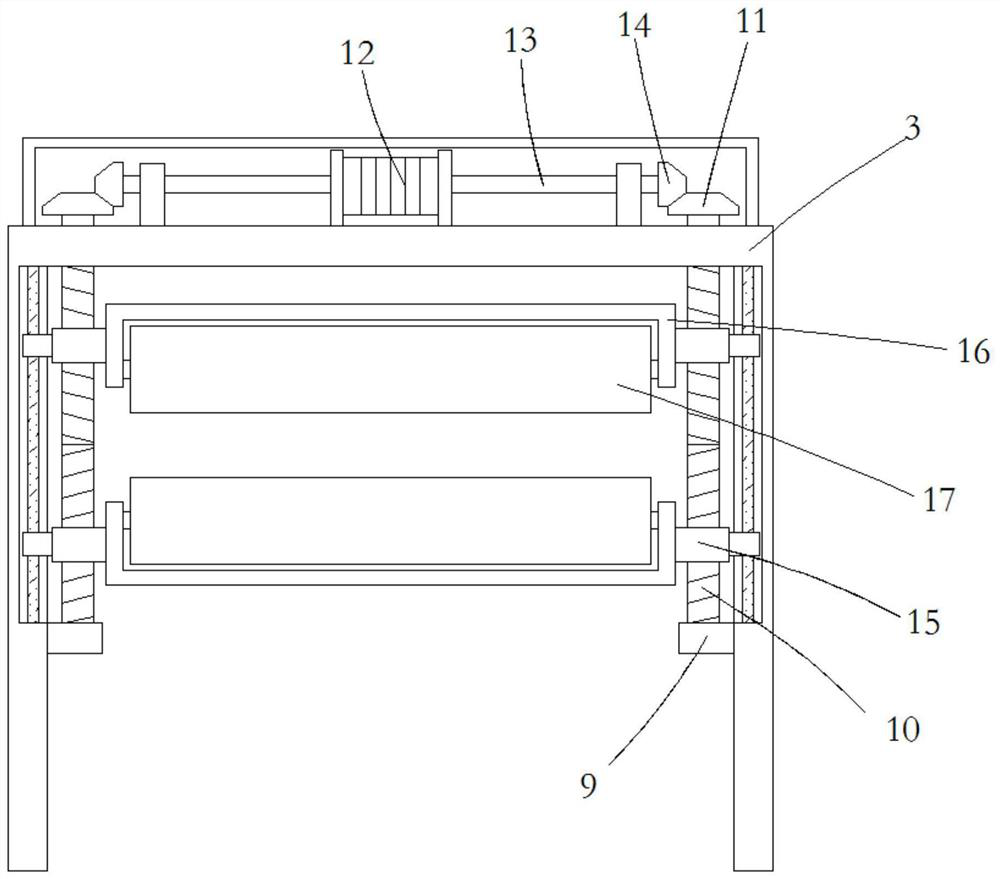 Forming device for non-woven fabric production and processing