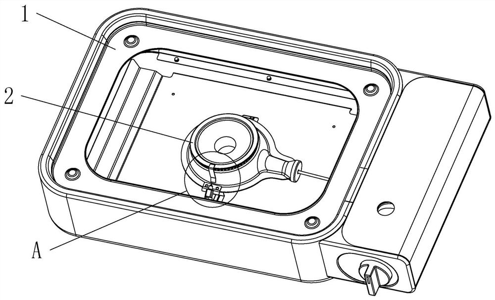 Flameout prevention method of gas stove and gas stove